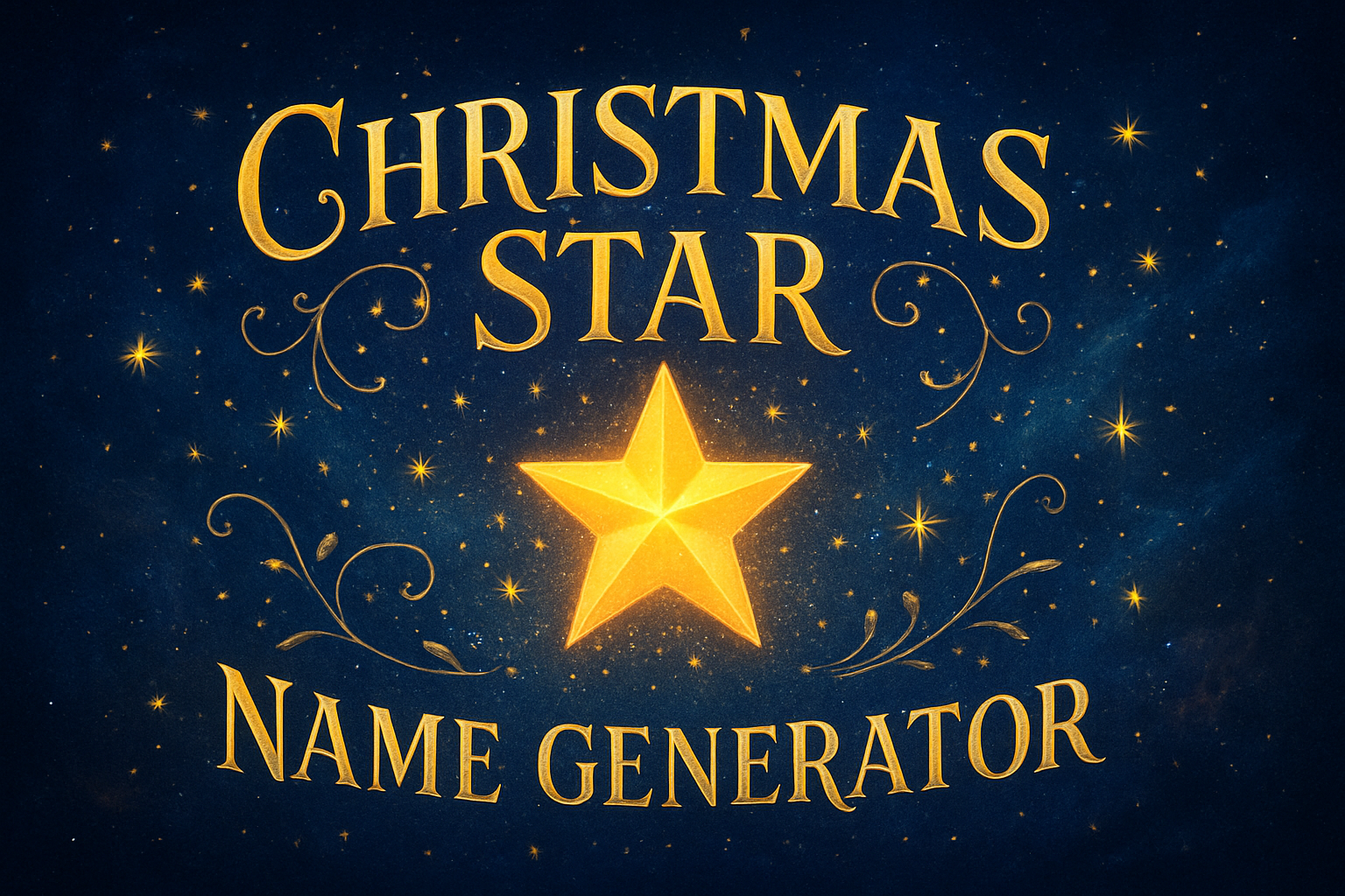 Christmas Star Name Generator