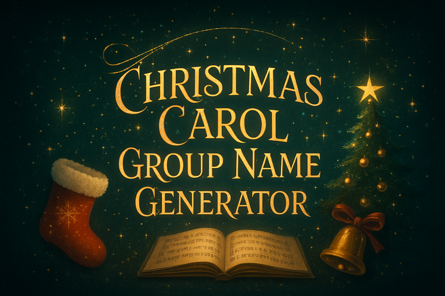 Christmas Carol Group Name Generator