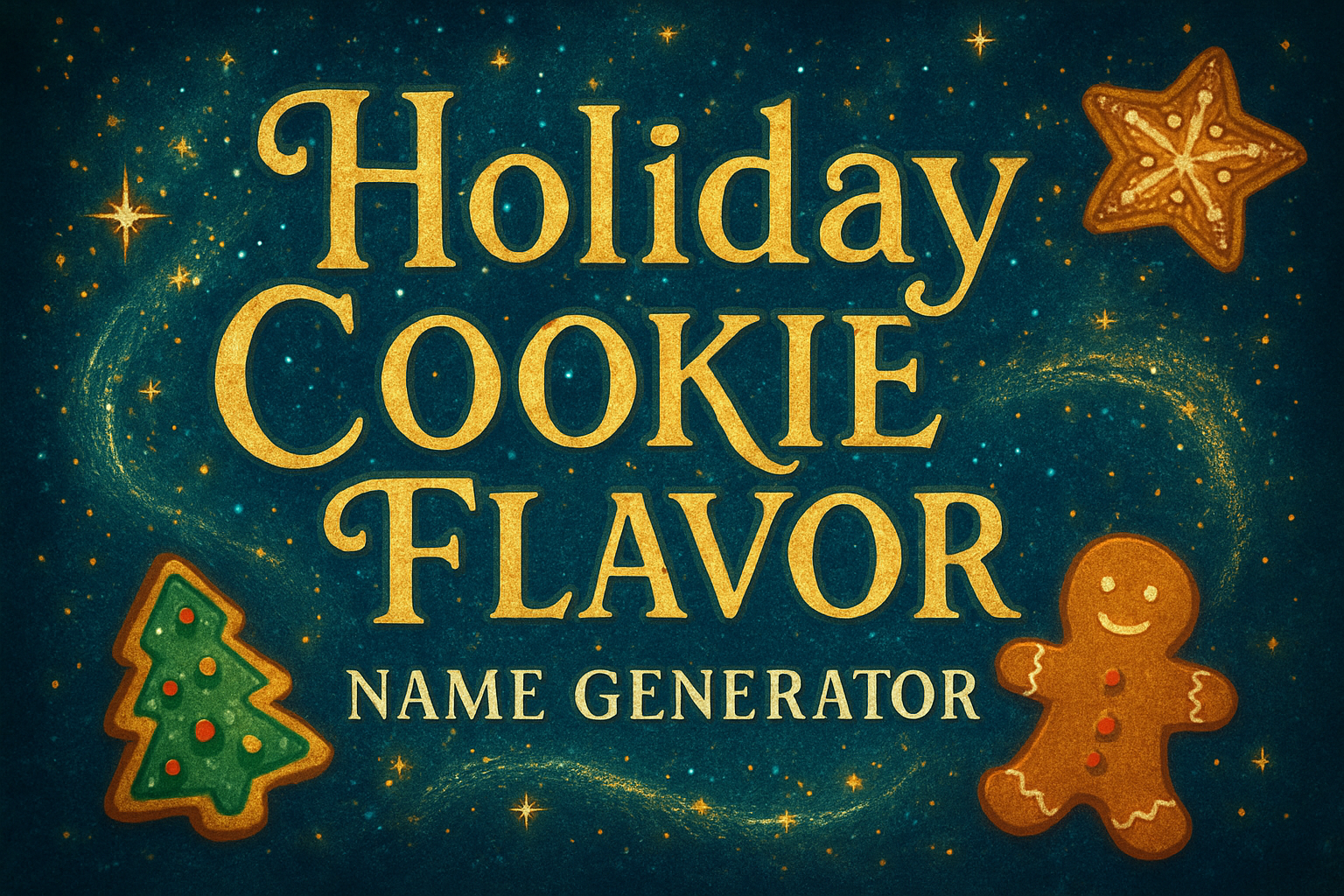 Holiday Cookie Flavor Name Generator