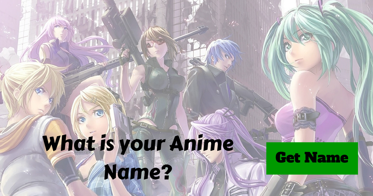Japanese Anime Name Generator