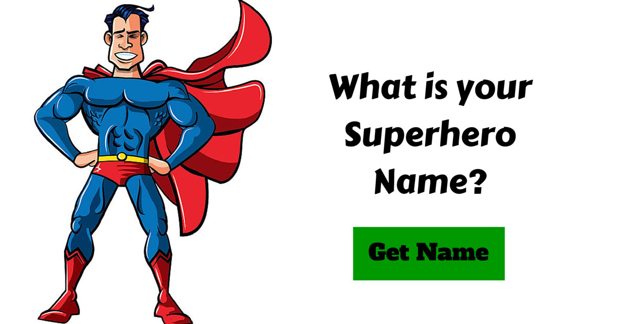 Superhero Name Generator