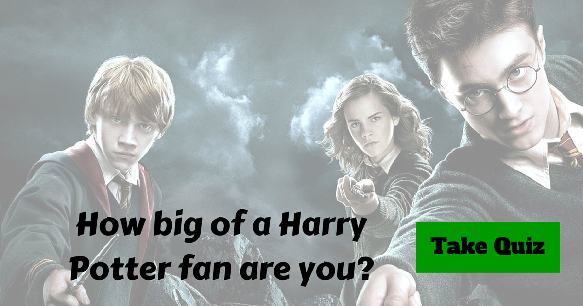 How big of a Harry Potter fan are you?