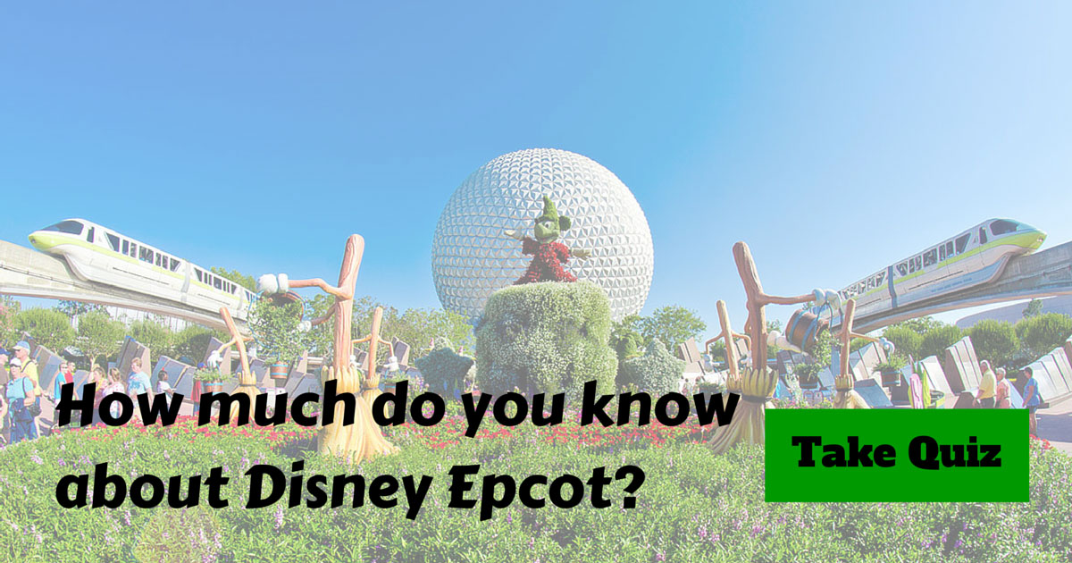 Disney Epcot Trivia