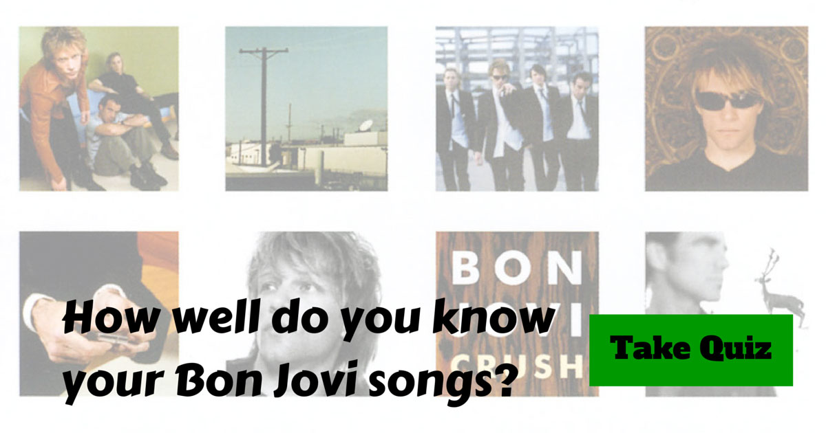 Bon Jovi Song Trivia