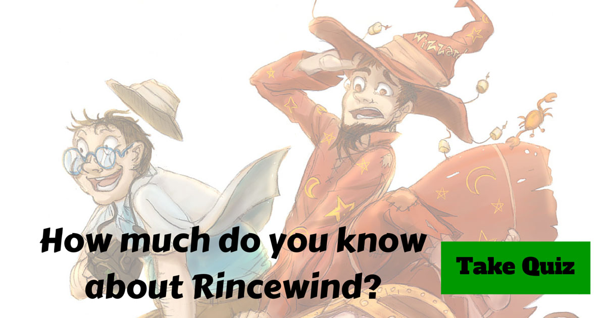 Rincewind from Discworld Trivia