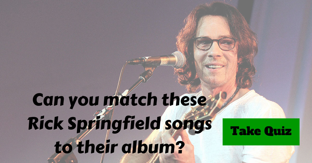Rick Springfield Song Trivia