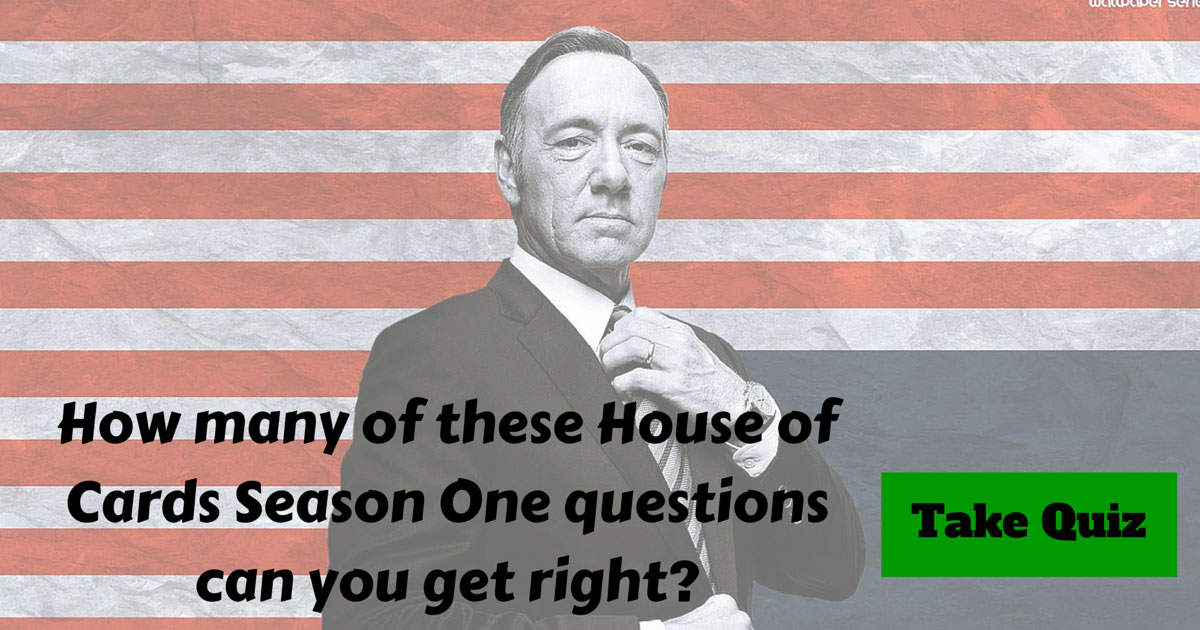 House of Cards Season 1 Trivia