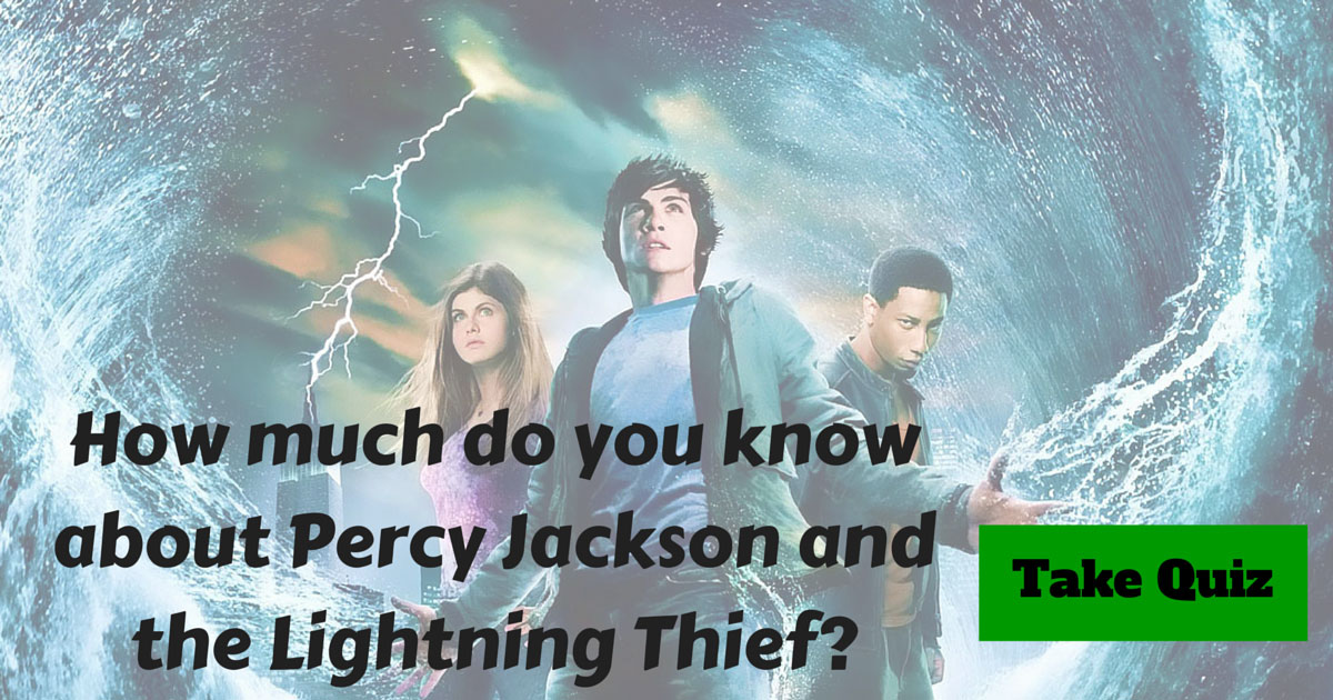 Percy Jackson and the Lightning Thief Trivia