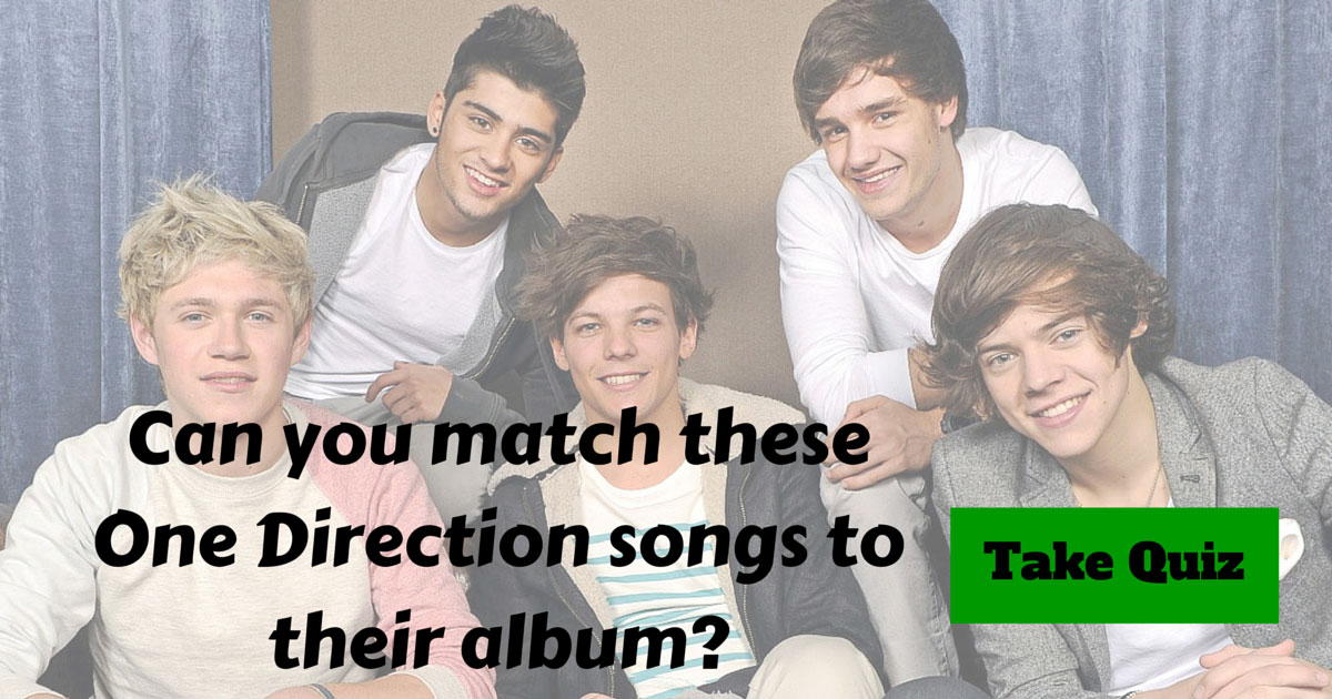 One Direction Songs Trivia