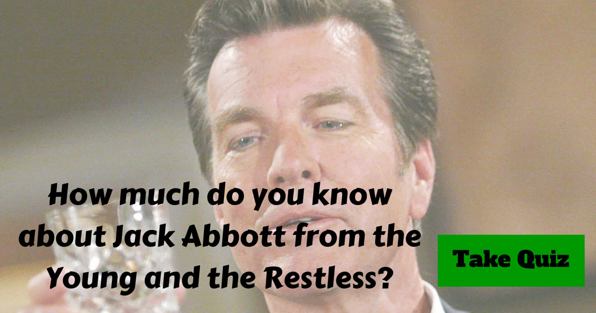 Young and the Restless Jack Abbott Trivia