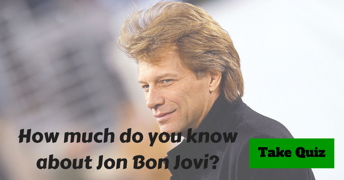 Jon Bon Jovi Trivia