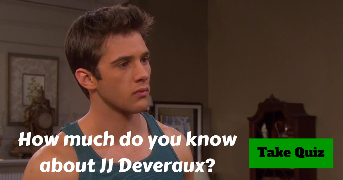 Days of our Lives JJ Deveraux Trivia