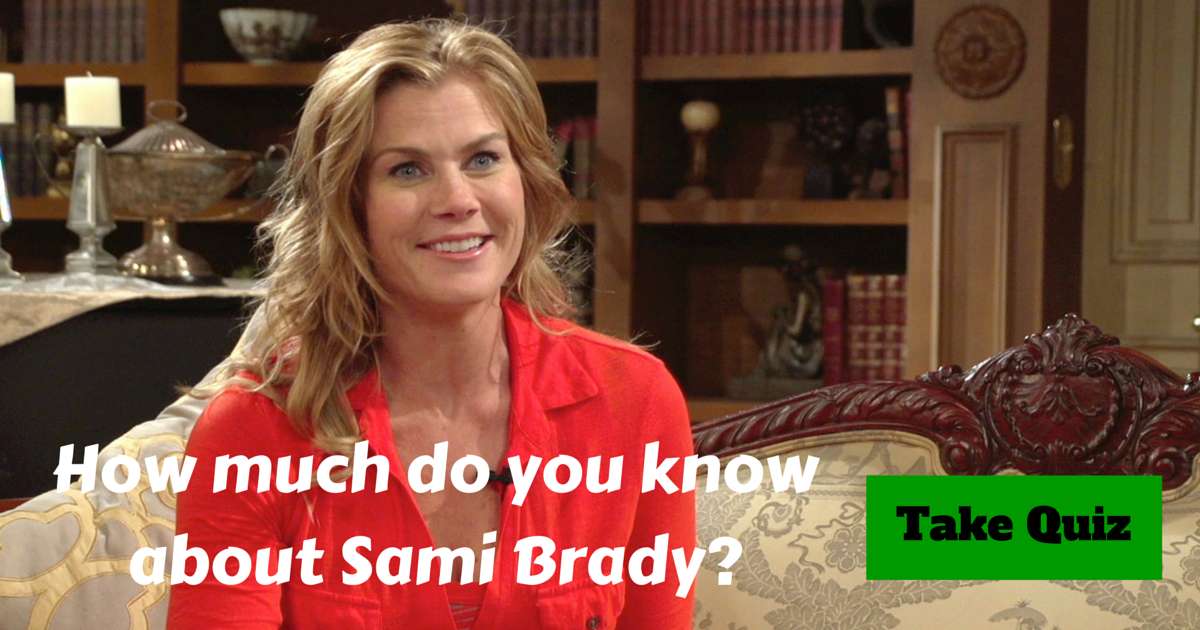 Days Of Our Lives Sami Brady Trivia