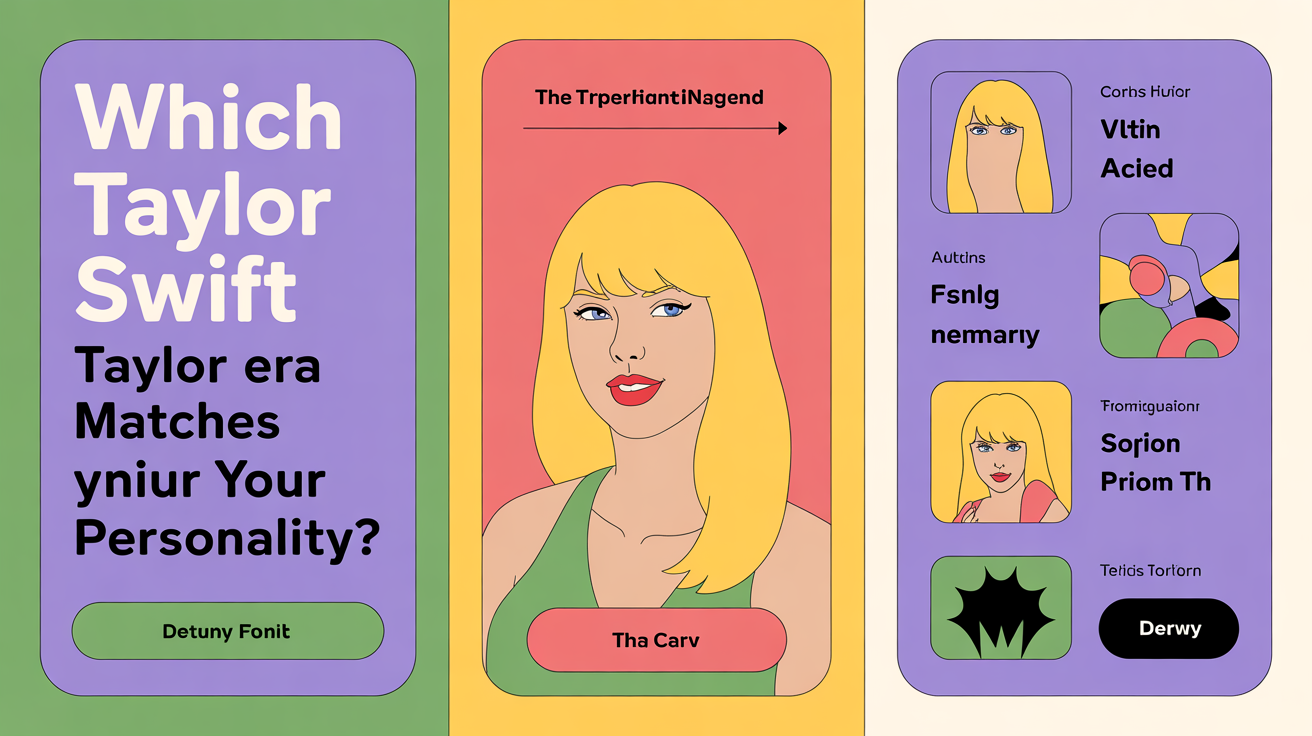 Which Taylor Swift Era Matches Your Personality?