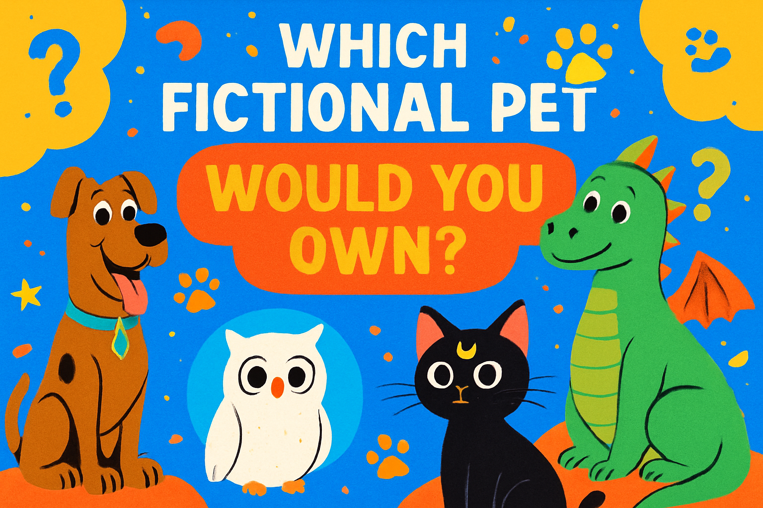 Which Fictional Pet Would You Own?