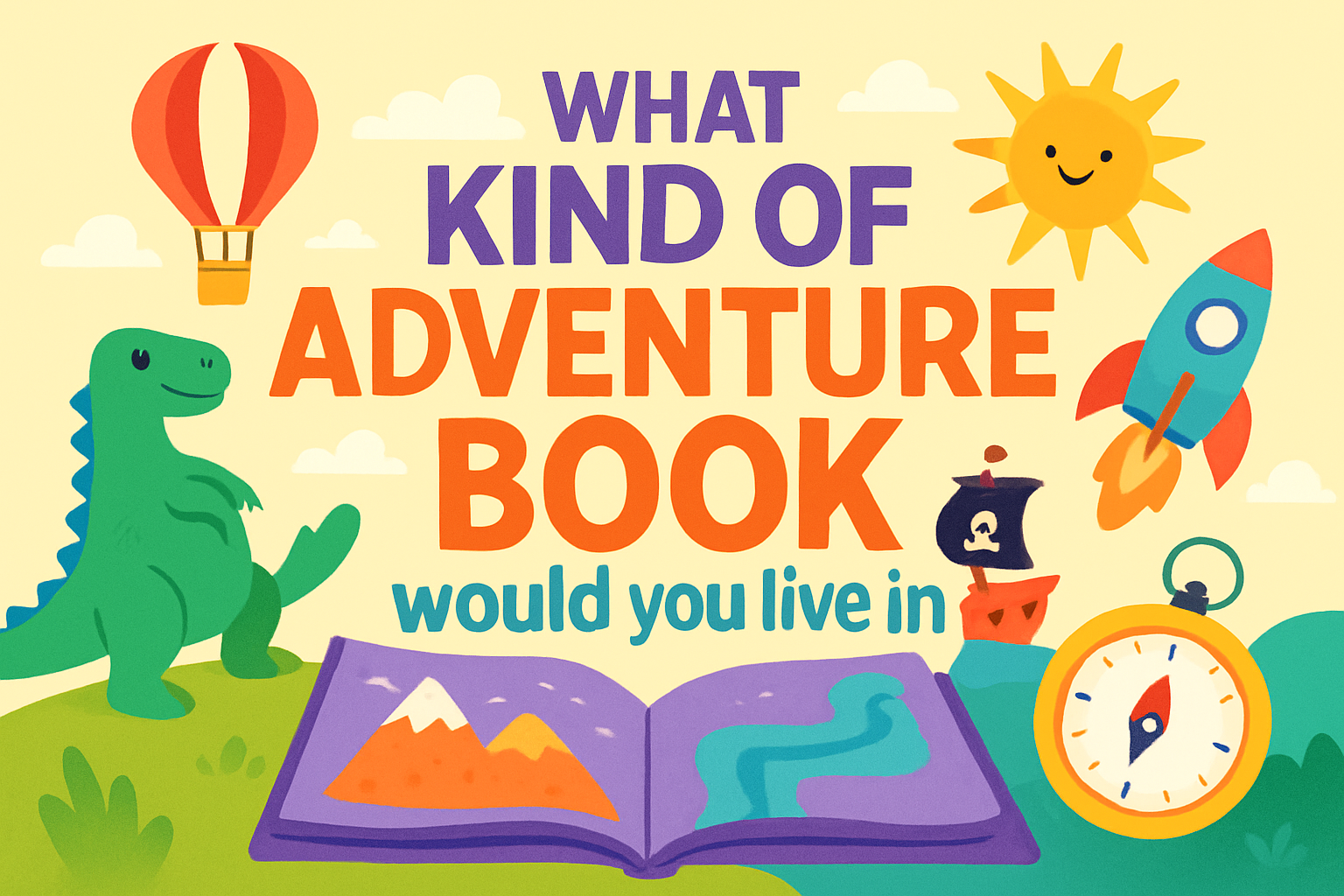 What Kind of Adventure Book Would You Live In?