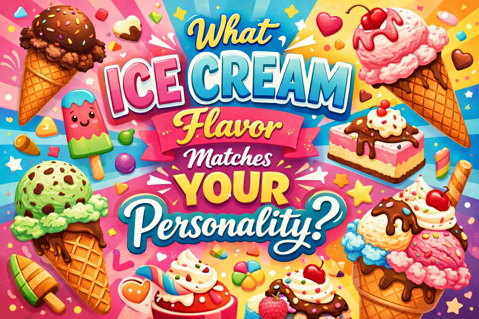 Which Ice Cream Flavor Matches Your Personality Are You?