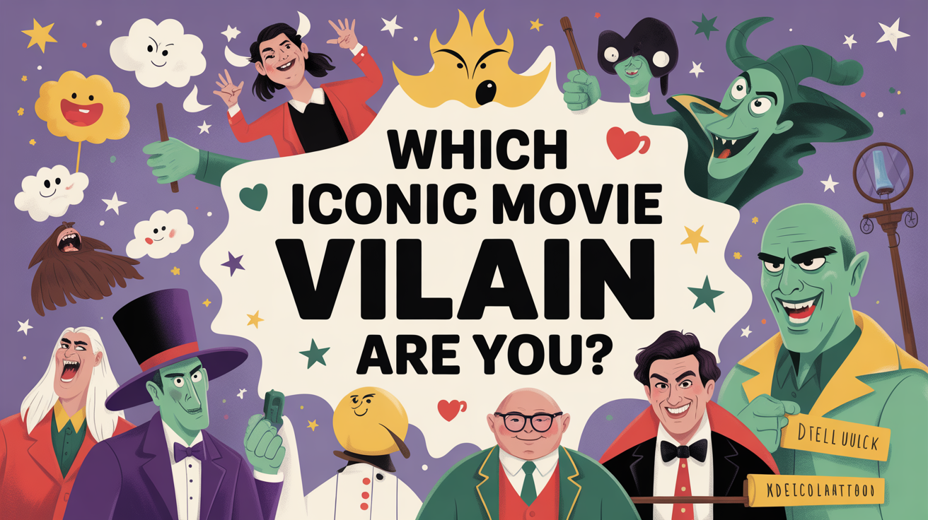 Which Iconic Movie Villain Are You?