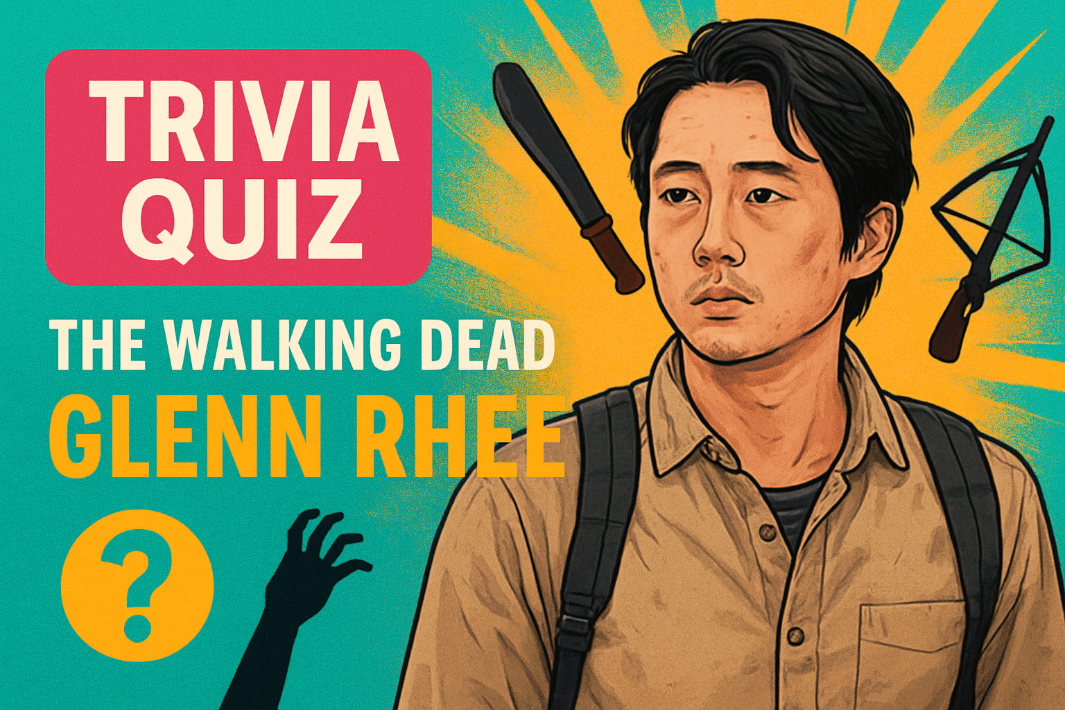 The Walking Dead Glenn Rhee Trivia