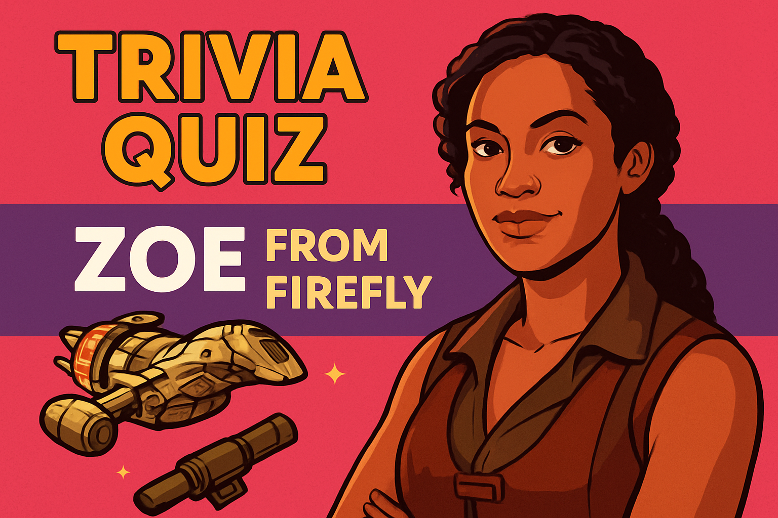 Zoe from Firefly Trivia