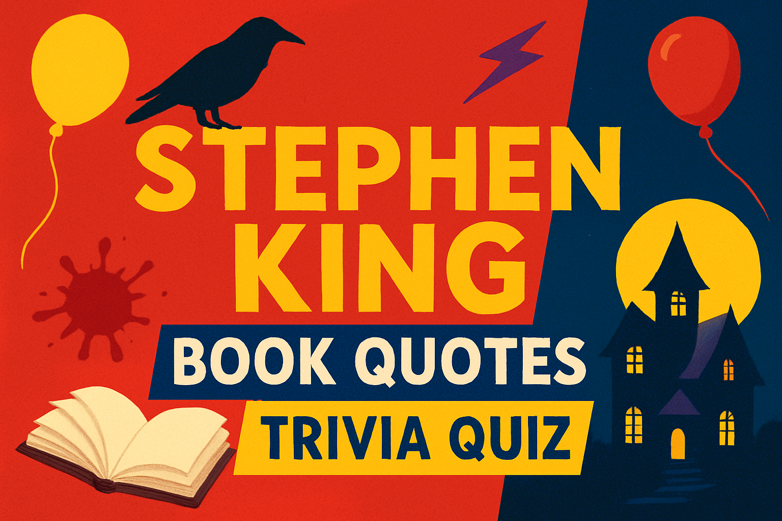 Stephen King Book Quotes Trivia