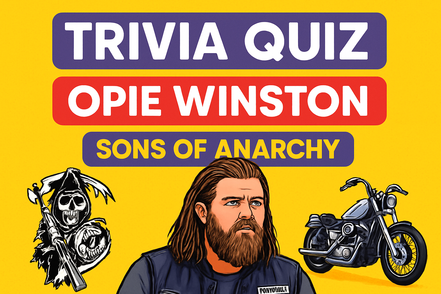 Opie Winston Sons of Anarchy Trivia
