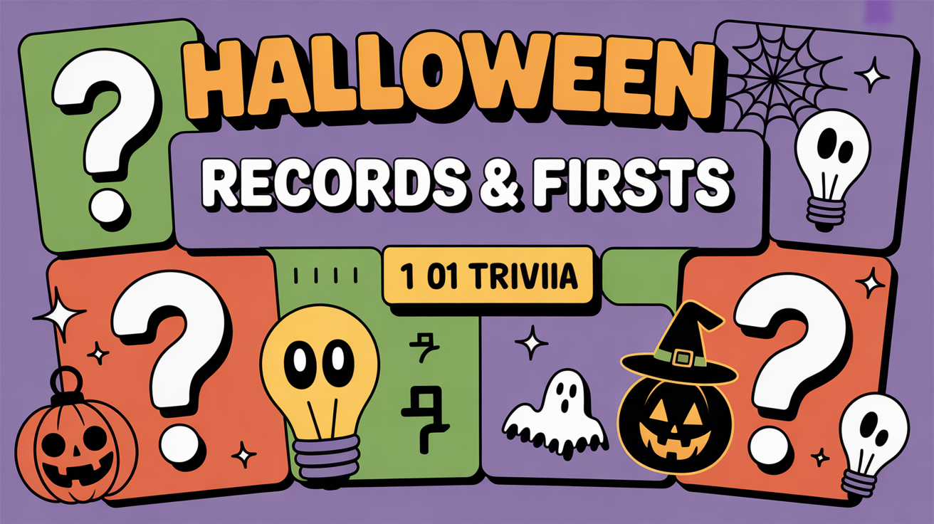 Halloween Records & Firsts Trivia Trivia Quiz