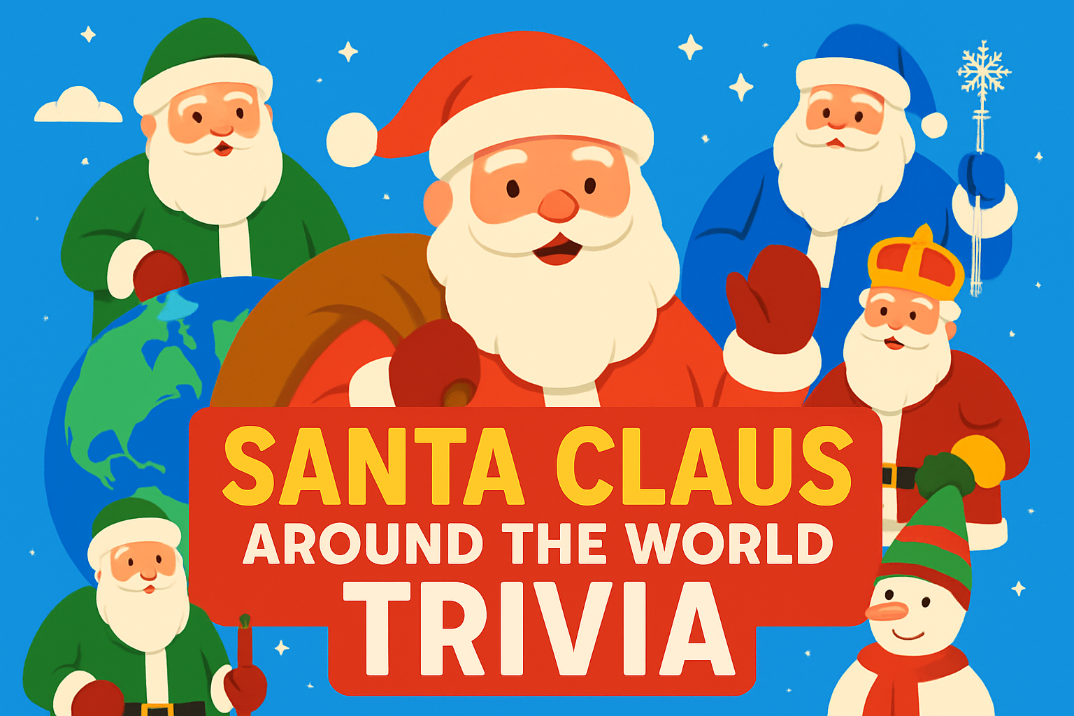 Santa Claus Around the World Trivia Trivia Quiz