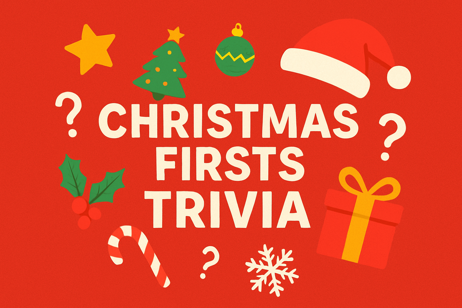Christmas Firsts Trivia Trivia Quiz