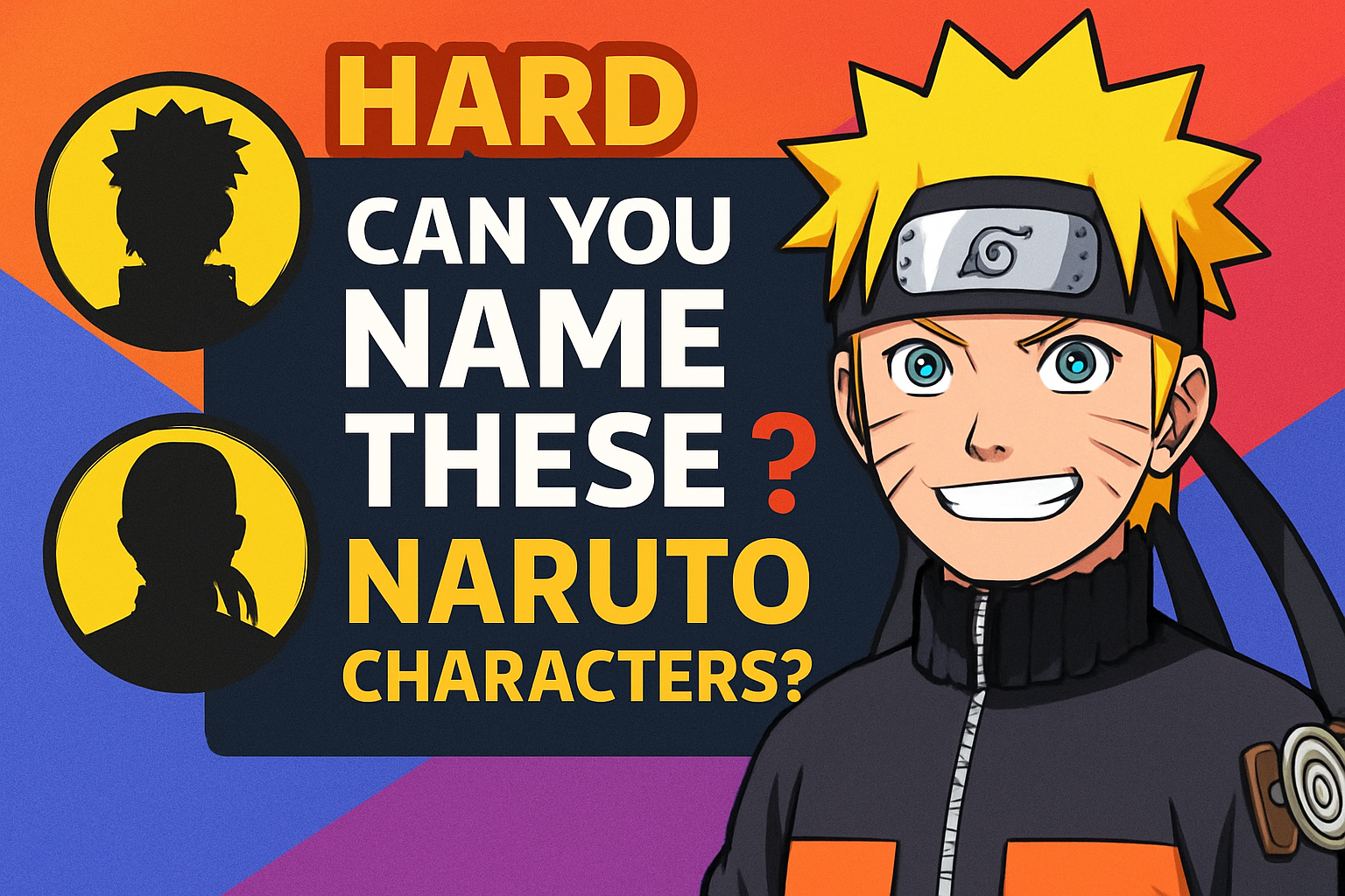 Hard Can You Name These Naruto Characters? Trivia Quiz