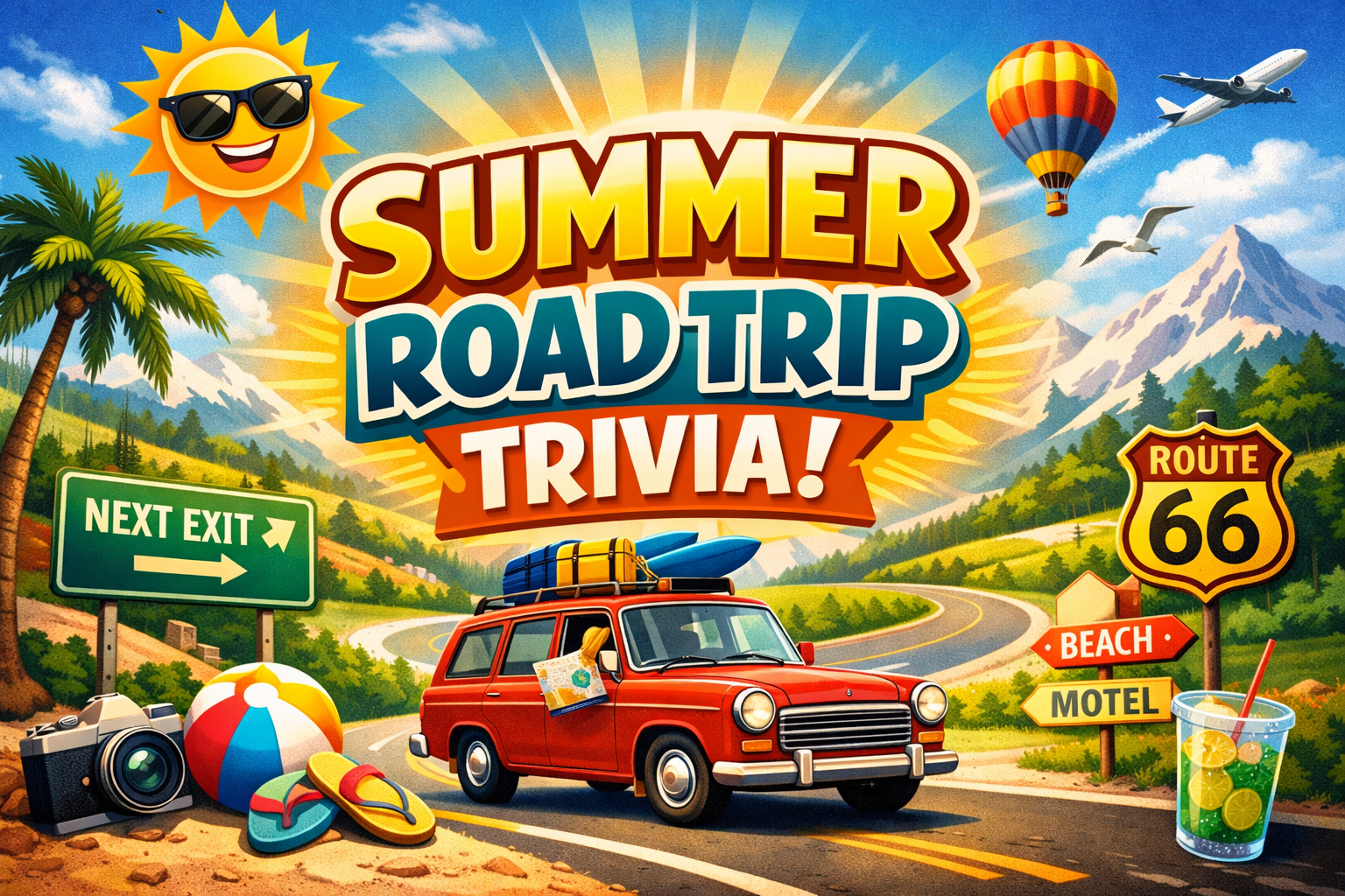 Summer Road Trip Trivia Trivia Quiz