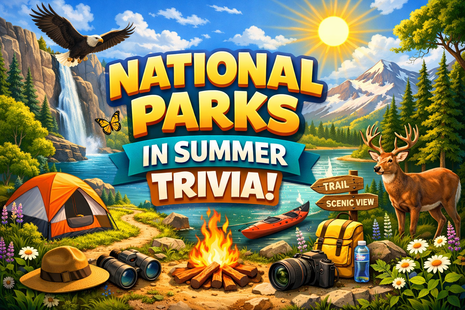 National Parks in Summer Trivia Trivia Quiz